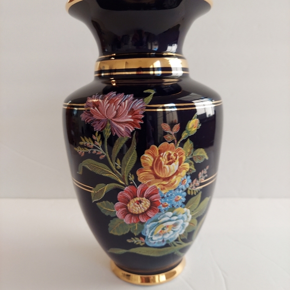 Greek Cobalt Blue Vase - Picture 5 of 11